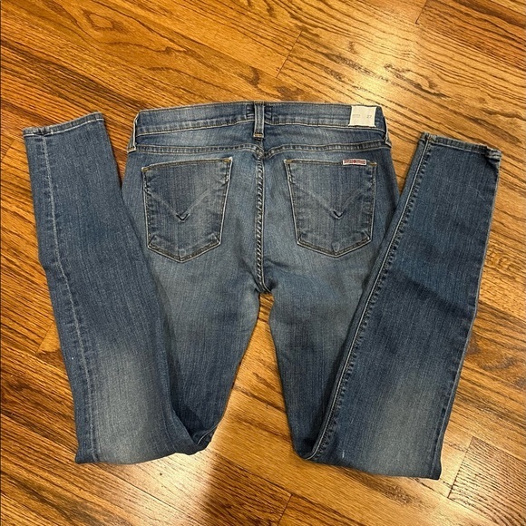 Hudson Krista Super Skinny Blue Jeans size 27, Rise 7.5”, RN #107996, 5 pockets - Picture 10 of 14